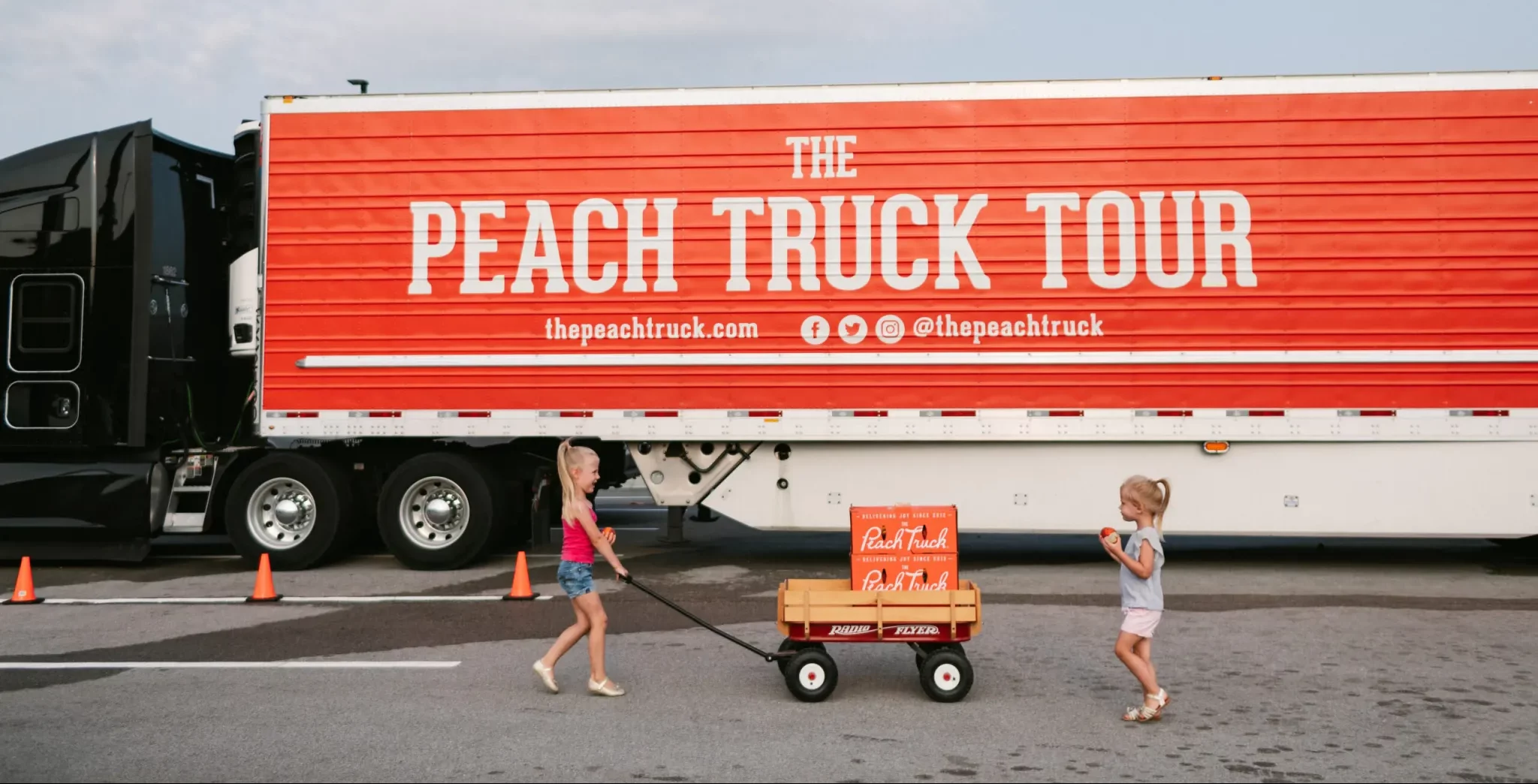 The Peach Truck Tour is coming to NH & MA in July! Pick up your Fresh
